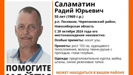 55-летний мужчина пропал без вести под Новосибирском