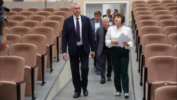 Губернатор Андрей Травников проверил ход развития социальных объектов в Искитимском районе