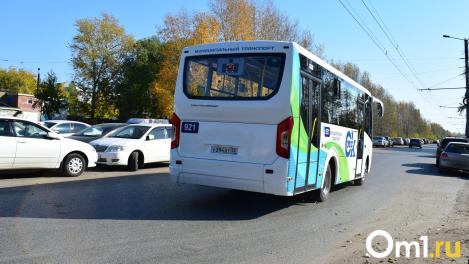В Омске водителя автобуса наказали за езду по встречной полосе