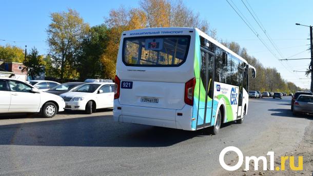 В Омске водителя автобуса наказали за езду по встречной полосе