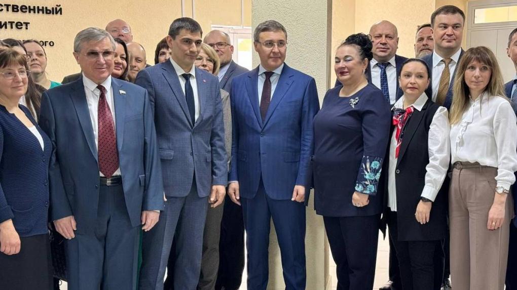 Депутат Смолин рассказал об итогах визита в Омск министра науки Валерия Фалькова
