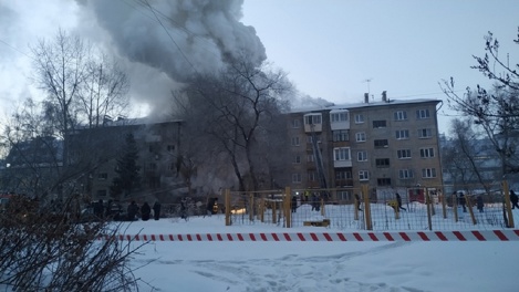 Двух жителей Омской области задержали по делу о взрыве газа в доме в Новосибирске