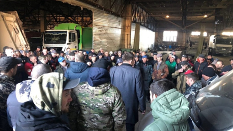 Прокуратура начала проверку после забастовки водителей мусоровозов в Новосибирске