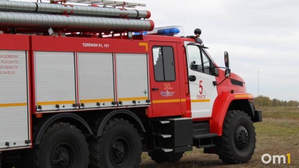 Соцсети: в Омской области сгорел школьный автобус