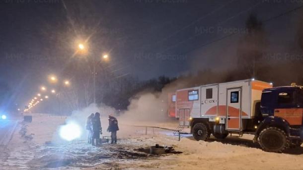 Ремонт теплотрассы затянулся из-за нового дефекта в Новосибирске