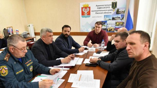 Виталий Хоценко провёл заседание штаба по предотвращению ЧС в Омской области