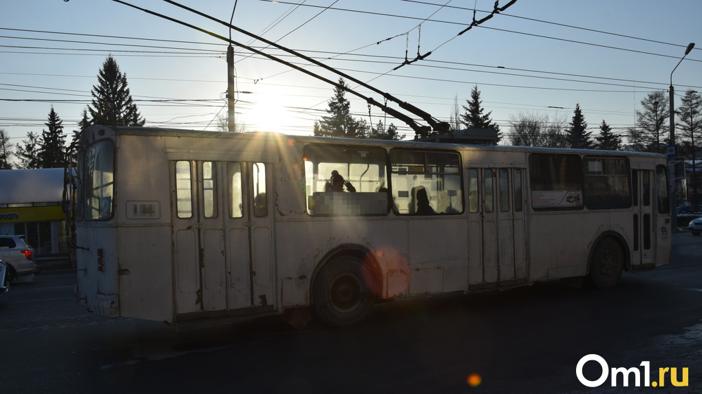 Троллейбус №13 перестал ходить на Плехановском жилмассиве в Новосибирске