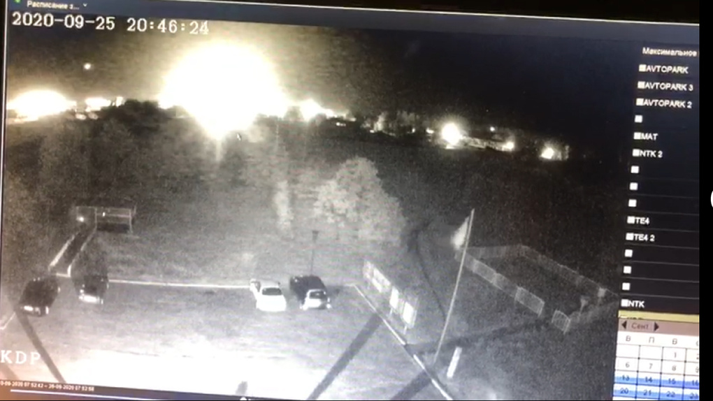 Появилось видео последних секунд полёта разбившегося под Харьковом военного самолёта Ан-26Ш