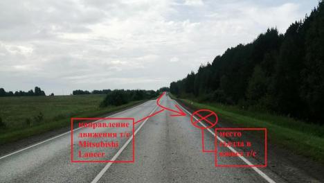 Погибший и двое раненых. На трассе под Омском машина улетела в кювет