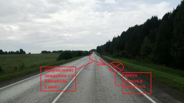 Погибший и двое раненых. На трассе под Омском машина улетела в кювет