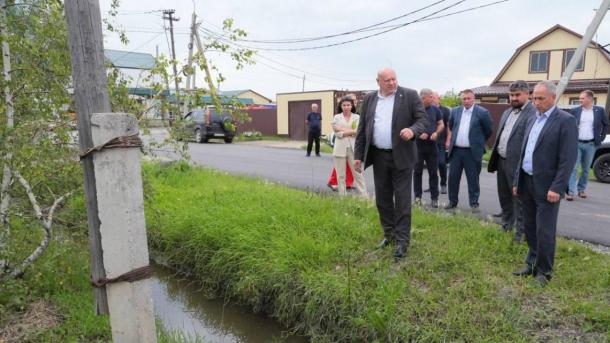 Мэр Омска Сергей Шелест прокомментировал ситуацию с грунтовыми водами в Немецком посёлке