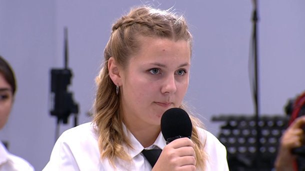 Школьница из Омска предложила Путину создать в школах современные мастерские