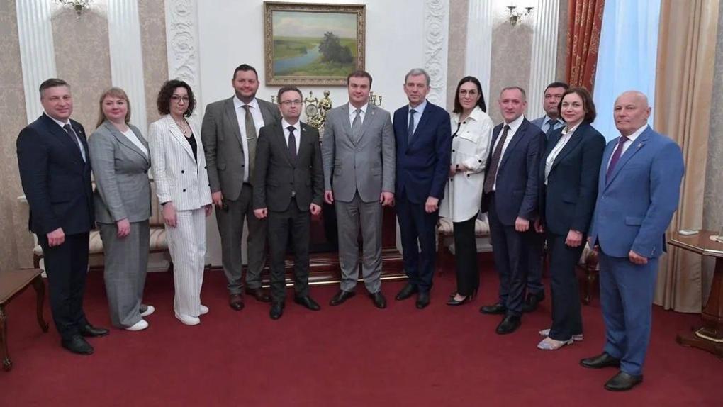 Губернатор Хоценко обсудил партнёрство с делегацией из Беларуси