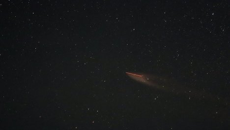 Над Омском пролетел космический корабль «Союз МС-24» с экипажем космонавтов