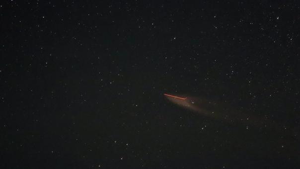 Над Омском пролетел космический корабль «Союз МС-24» с экипажем космонавтов