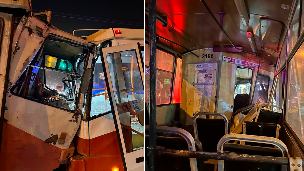 «На полу лежал мужчина в крови»: новосибирская пенсионерка рассказала подробности ДТП с двумя трамваями