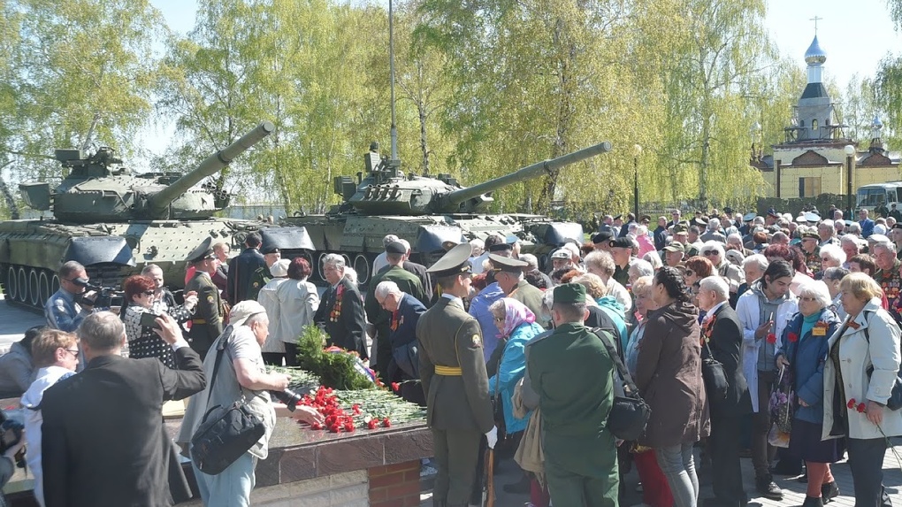 В Омске установят подаренный танк