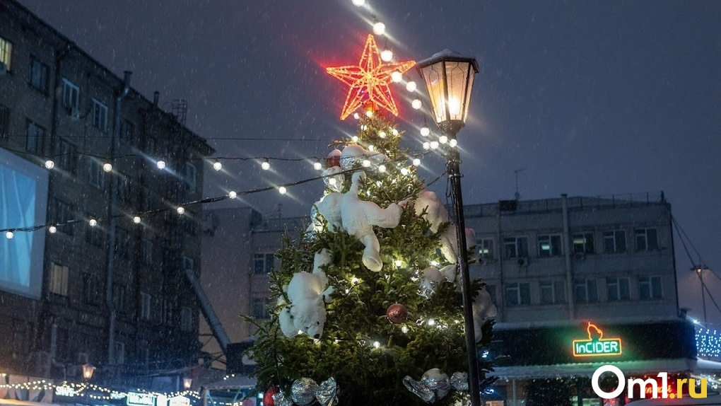 На новогоднее оформление Театрального сквера в Новосибирске потратят 2,2 млн рублей