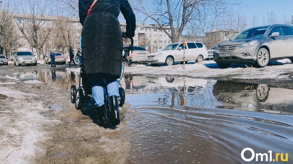 В Омске начали готовиться к весеннему паводку из-за тёплой погоды