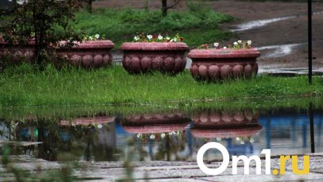 Лило как из ведра: в Омске побит рекорд по осадкам, державшийся почти 40 лет