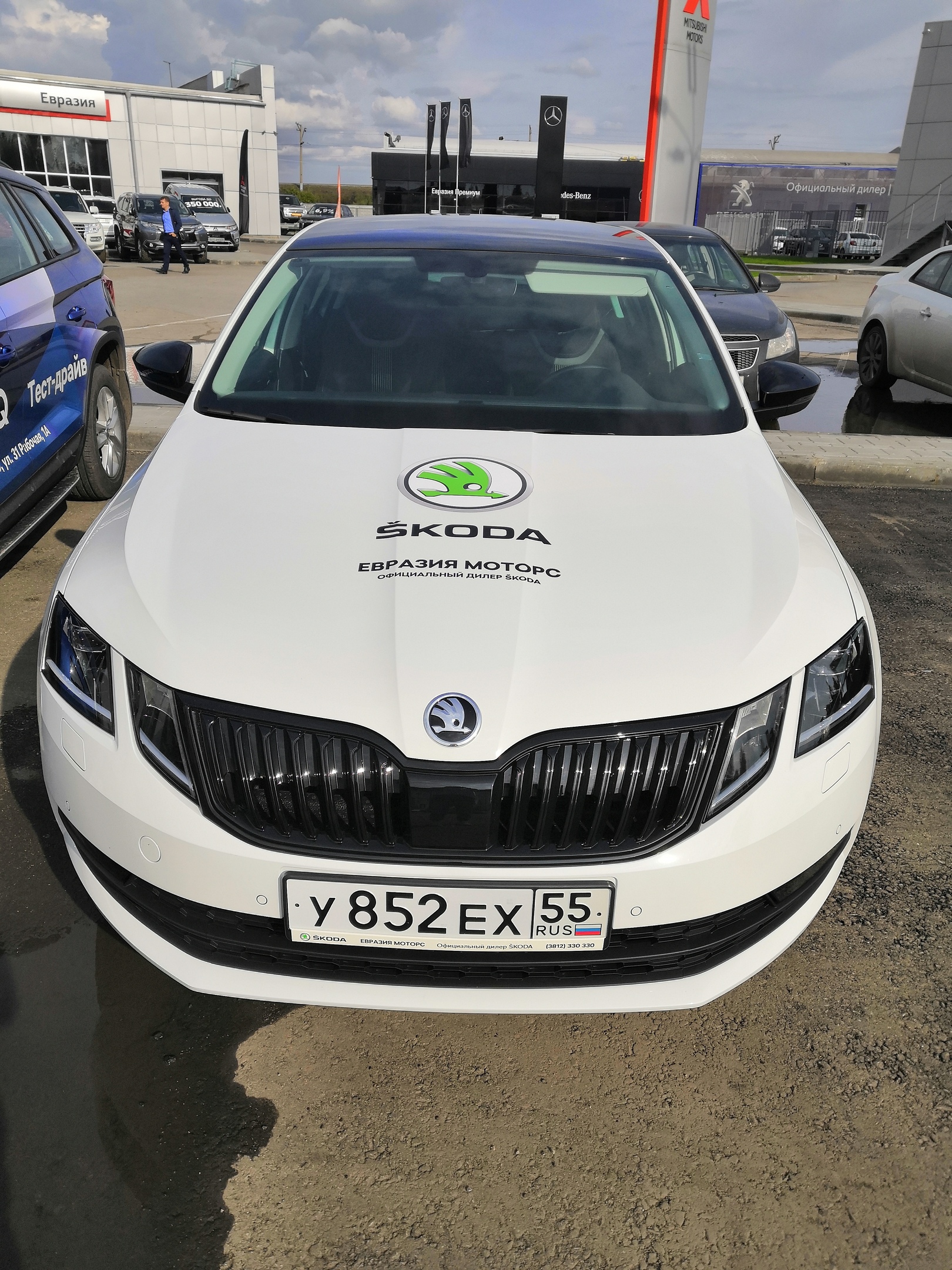 Омичка прошла четвертый тест-драйв на ŠKODA OCTAVIA в рамках проекта «Мода  на Шкоду» | 10.09.2019 | Омск - БезФормата