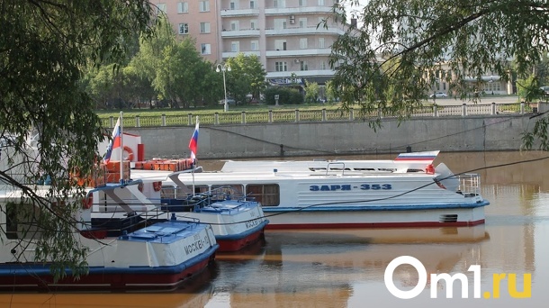 В Омске отменили прогулочные рейсы по Иртышу