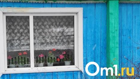 Коллекторы заперли омичку в доме и забросили на участок ритуальные венки