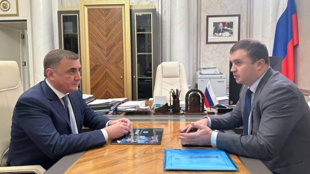 Виталий Хоценко представил помощнику президента ключевые проекты развития Омской области