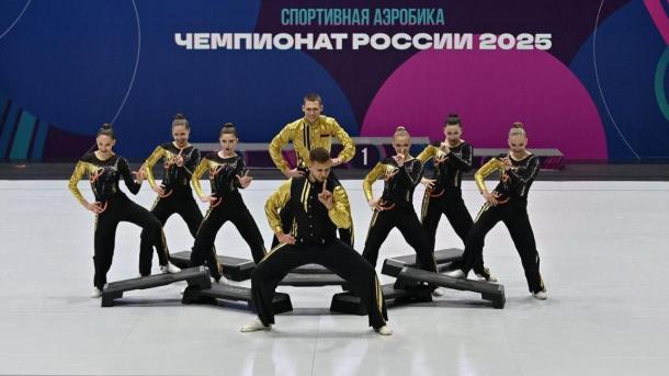 Омский велотрек принял чемпионат России по спортивной аэробике