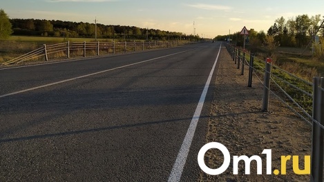 В Омской области устранили потопление трассы Тюмень-Омск