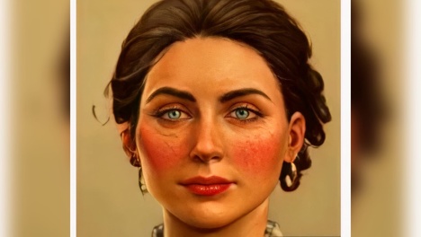 Нейросеть создала портрет Омска в виде женщины