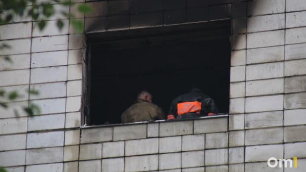 Пожарные ликвидировали возгорание в доме на Маркса: фото последствий