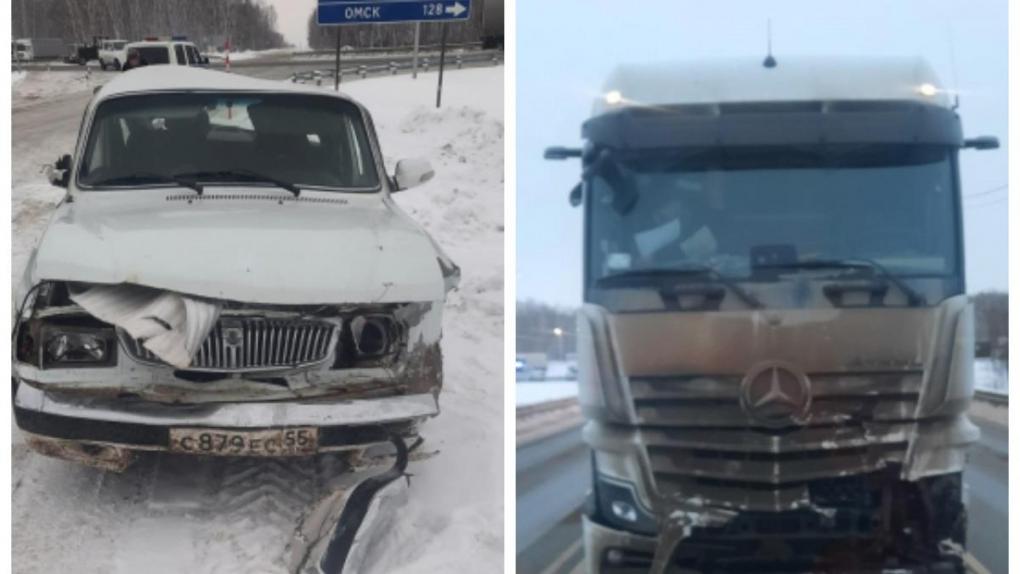 Смертельное ДТП на трассе Тюмень — Омск унесло жизнь пожилого водителя «Волги»