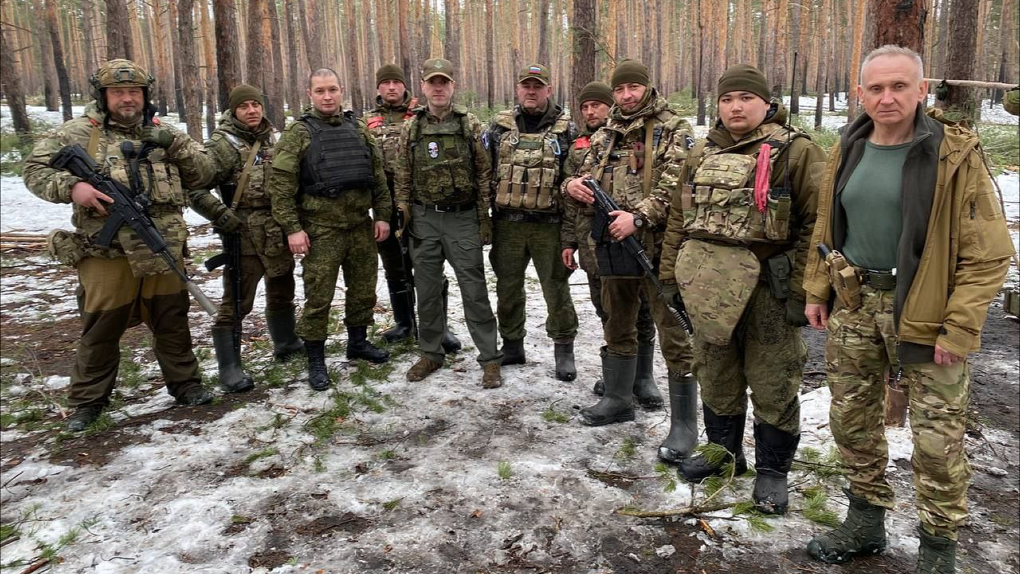 Члены новосибирского отряда «Вега» записали видеообращение из зоны СВО
