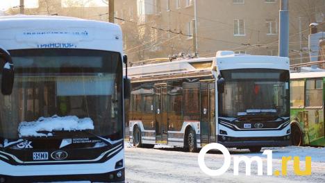 В Омске запустят три новых троллейбусных маршрута
