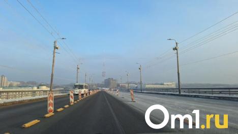 В Омске мост у Телецентра закроют на ночь для введния реверсивного движения