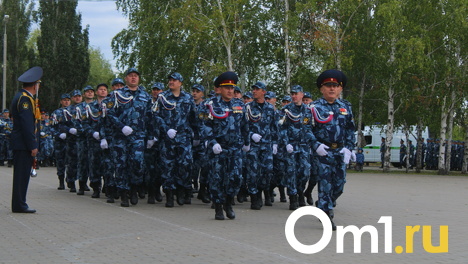 Строем и песней: в Омске прошёл юбилейный XXV смотр учреждений УФСИН