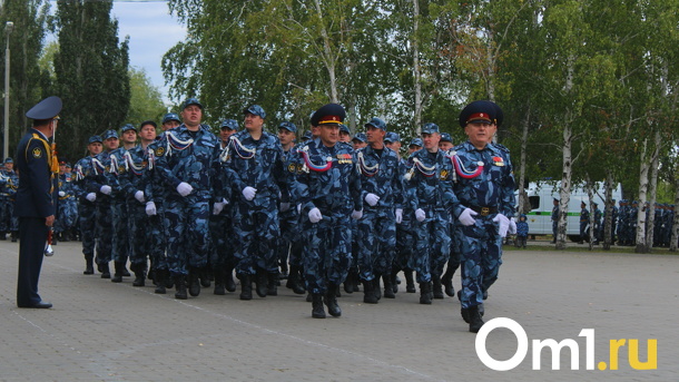 Строем и песней: в Омске прошёл юбилейный XXV смотр учреждений УФСИН