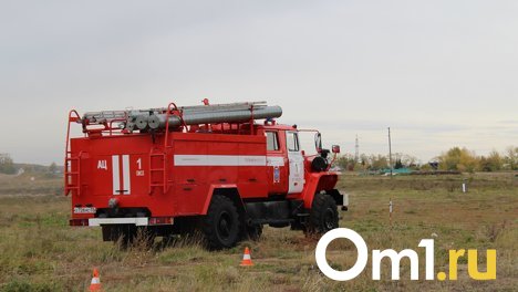 Пожар уничтожил 20 построек ещё в одной деревне Омской области
