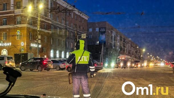 Омск сковали мороз и 10-балльные пробки