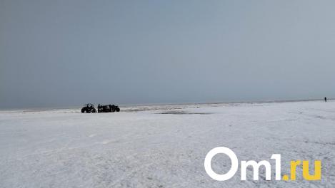 За неделю четыре машины провалились под лёд Обского водохранилища