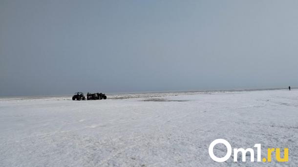 За неделю четыре машины провалились под лёд Обского водохранилища