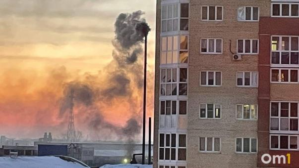 В Омске объявили режим «чёрного неба»