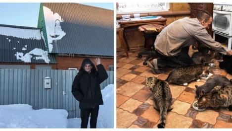 Пенсионер из Новосибирска готов отписать дом тому, кто заберёт его кошек и собак