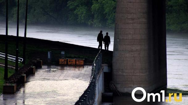Атлантический циклон несёт в Омск прохладу и непогоду