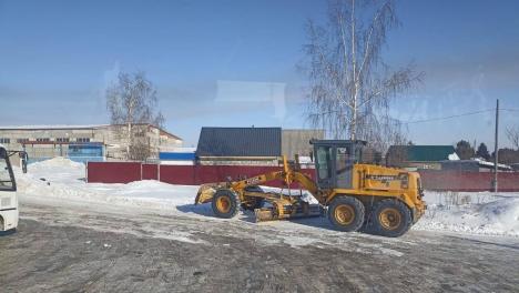Омские дорожные службы готовятся к мощному снегопаду