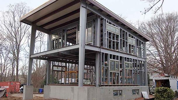 Дома на основе сборно-монолитного каркаса