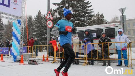 В Омске перекроют центр города для Рождественского полумарафона-2024