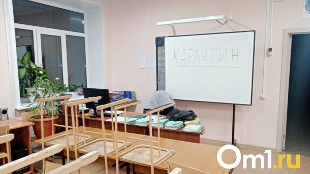 В Омске на карантин закрыли 15 школ и 8 детских садов