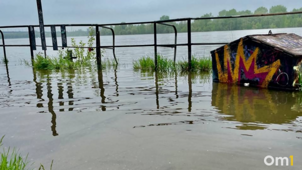 Метеорологи рассказали, когда прекратится подъём воды в Иртыше в черте Омска